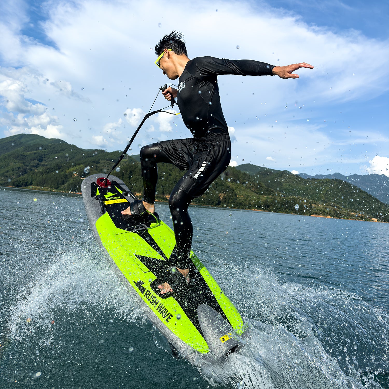 RUSH WAVE | Electric Surfboard | RIDER Pro 15KW | Best